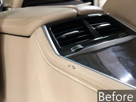 자동차 실내복원 BMW 7시리즈 2열에 물건을 싣다 생긴 가죽찢어짐 복원 / 과천 삼부골로