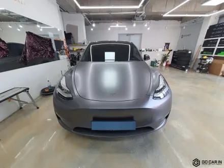 대구 랩핑 테슬라 모델Y 봄맞이 기분전환 / 대구 북구 칠성동
