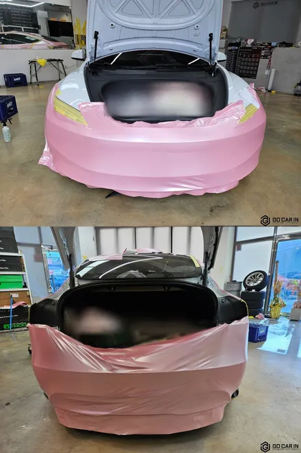 대구 전체랩핑 테슬라 모델3 하이랜드 깔끔 후기 / 대구 북구 칠성동