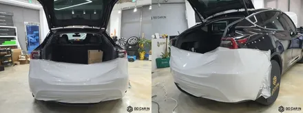 대구 랩핑 테슬라 모델Y 봄맞이 기분전환 / 대구 북구 칠성동