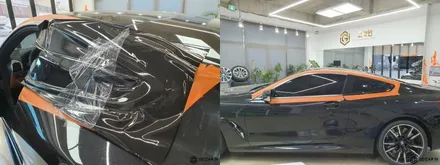 BMW 8시리즈 크롬죽이기 올블랙 포스! / 대구 북구 칠성동