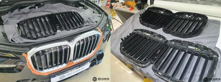 BMW X7 크롬죽이기 올블랙 완성(Feat.루프랙까지) / 대구 북구 칠성동