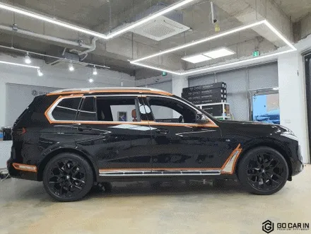 BMW X7 크롬죽이기 올블랙 완성(Feat.루프랙까지) / 대구 북구 칠성동