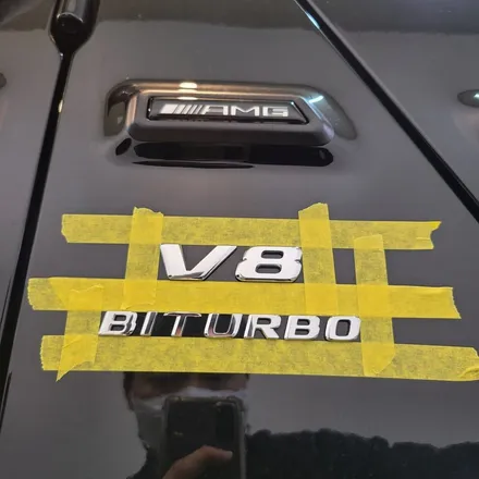 [고카팩토리] 광주랩핑 벤츠 g63 amg 지바겐  블랙팩 크롬죽이기 / 광주 북구