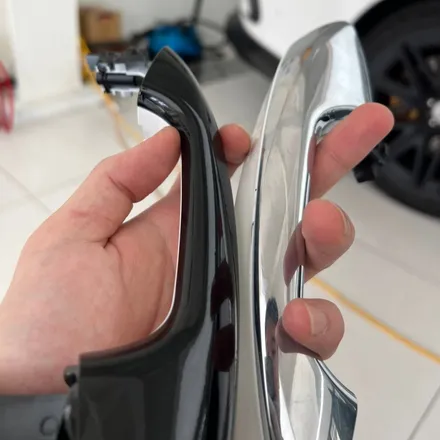 광주 크롬죽이기 부분랩핑 AMG GT43 크롬은 죽여야 제 맛