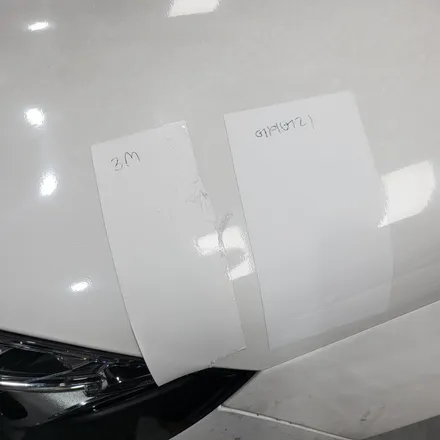 광주랩핑 보험처리 벤츠e클래스 유광화이트 시공기 / 광주 북구