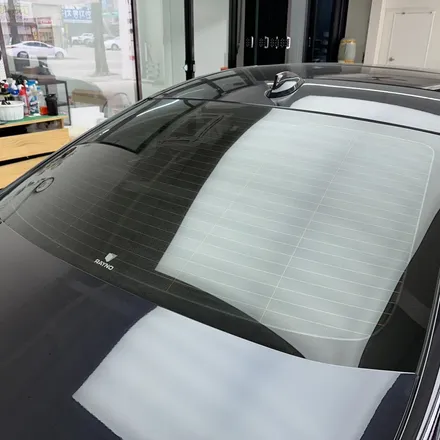 광주 BMW 썬팅 재시공과 크롬죽이기시공을 한번에 / 광주 북구