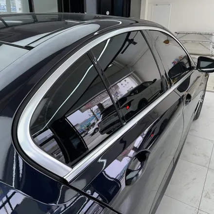 광주 BMW 썬팅 재시공과 크롬죽이기시공을 한번에 / 광주 북구