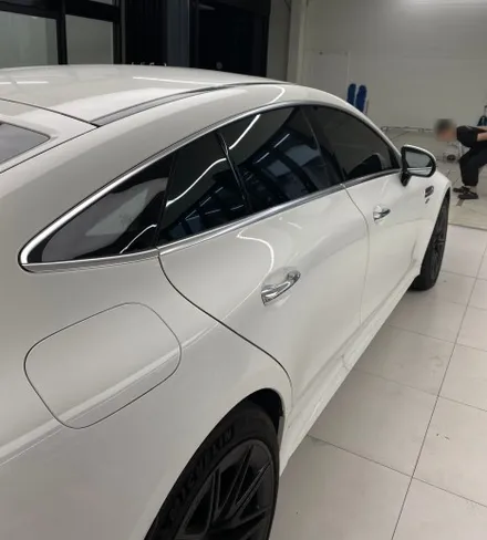 광주 크롬죽이기 부분랩핑 AMG GT43 크롬은 죽여야 제 맛