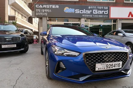 G70 신차패키지 솔라가드 새턴, QXD3000 PRO, 커넥티드 프로 시공 *부천 카스터모터스 / 경기 부천