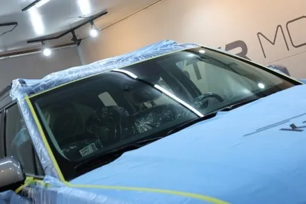 부천 신차패키지 싼타페 페블 블루 펄 색상 유니크하게 시공하기 / 경기 부천