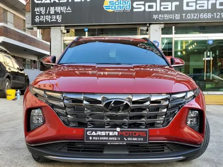 투싼NX4 크림슨레드 색상 깔끔하게 / 경기 부천
