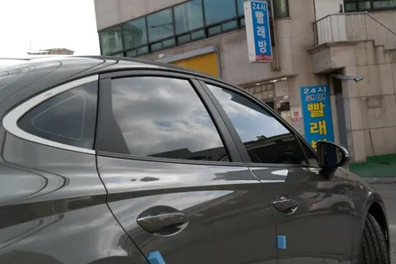 쏘나타DN8 햄턴그레이 색상  레이노 패키지 시공 *부천 카스터모터스 / 경기 부천