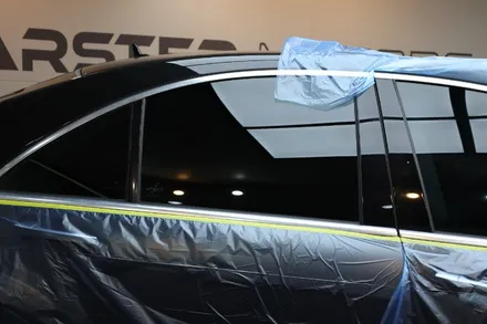 부천 썬팅 벤츠 s350 w221 하버캠프 세라믹본드 재시공 퀄리티 확인하기 / 경기 부천