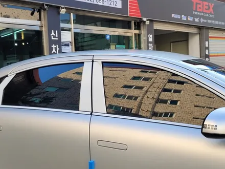 아이오닉6 그래비티 골드 매트 무광 색상 썬팅 했어요 / 경기 부천
