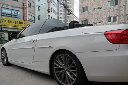 부천썬팅 BMW 335I 컨버터블 열선 손상없이 재시공 완료 / 경기 부천
