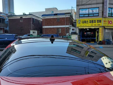 스팅어 하이크로마 레드 색상 글라스틴트 썬팅 시공 완료 / 경기 부천