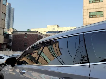 싼타페 글래시어 화이트 메탈릭 색상 썬팅 결정 / 경기 부천