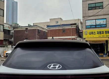 투싼 NX4 썬팅 후기 좋은 제품 / 경기 부천