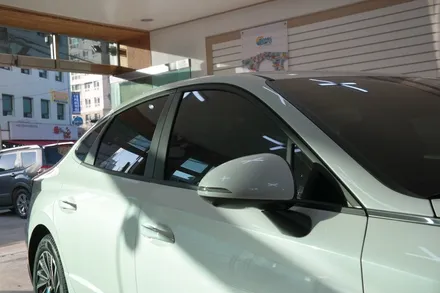 부천신차패키지 DN8 하이브리드 화이트크림 색상 솔라가드 시공기 / 경기 부천
