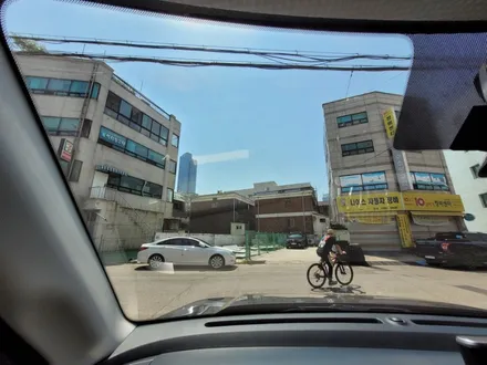 현대 캐스퍼 티탄 그레이 메탈릭 색상 솔라가드 배럴 G 만족스러워 / 경기 부천