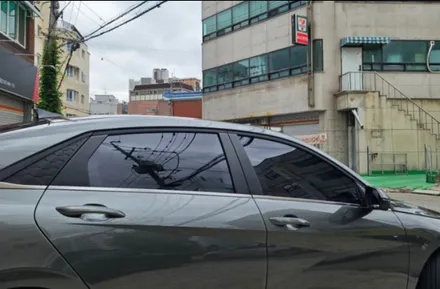 신형 아반떼 CN7 하이브리드 썬팅 고민 칼트윈 RX 해결해 / 경기 부천