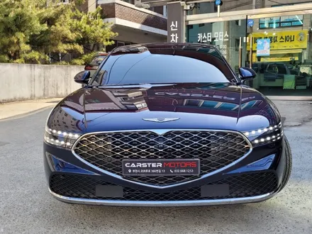 제네시스 G90 풀체인지 카프리 블루 색상 티나인 R100 완벽해요 / 경기 부천
