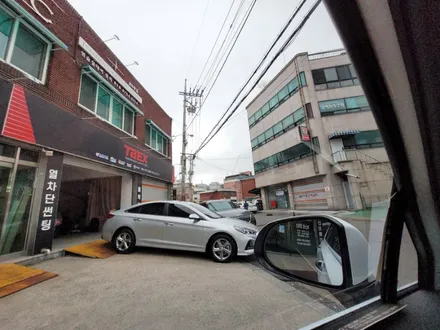 싼타페 크리미 화이트 펄 색상 썬팅 칼트윈 RX 어울릴 수 밖에요 / 경기 부천