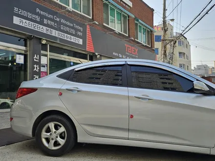부천썬팅 재시공 현대 엑센트 시인성 문제 해결 / 경기 부천