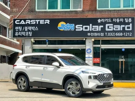 더뉴싼타페 화이트크림 색상 출고 후 신차패키지 시공 / 경기 부천