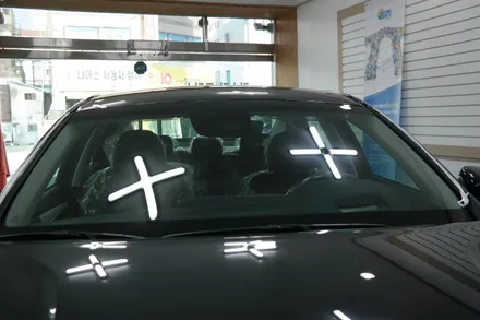 더뉴그랜저 썬팅 시공 전 후 모습 비교! / 경기 부천