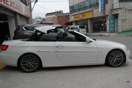 부천썬팅 BMW 335I 컨버터블 열선 손상없이 재시공 완료 / 경기 부천