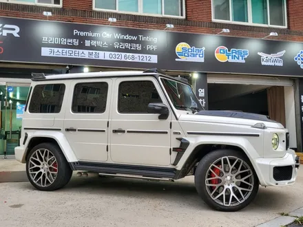 부천 가죽코팅 벤츠 G바겐 G63 AMG 레드시트 시공기 / 경기 부천