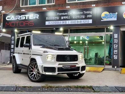 부천 가죽코팅 벤츠 G바겐 G63 AMG 레드시트 시공기 / 경기 부천