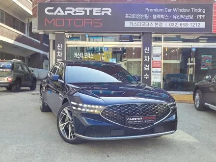 제네시스 G90 풀체인지 카프리 블루 색상 티나인 R100 완벽해요 / 경기 부천