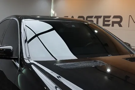 부천 썬팅 벤츠 s350 w221 하버캠프 세라믹본드 재시공 퀄리티 확인하기 / 경기 부천