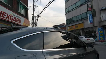부천솔라가드 아우디 A5 색바랜 썬팅 재시공 *카스터모터스 / 경기 부천