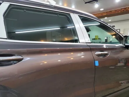 부천썬팅 싼타페 차량 글라스틴트로 썬팅 완료해드렸습니다 / 경기 부천