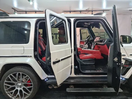 부천 가죽코팅 벤츠 G바겐 G63 AMG 레드시트 시공기 / 경기 부천