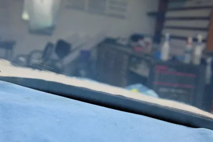 부천 썬팅 벤츠 s350 w221 하버캠프 세라믹본드 재시공 퀄리티 확인하기 / 경기 부천