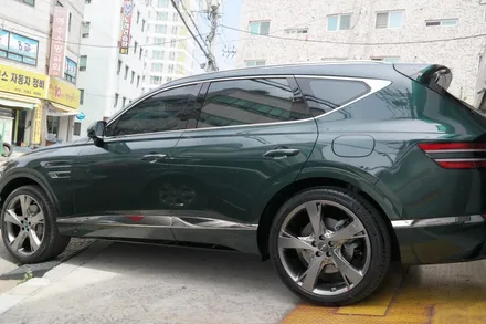 GV80 카디프그린 색상 신차패키지 시공 / 경기 부천