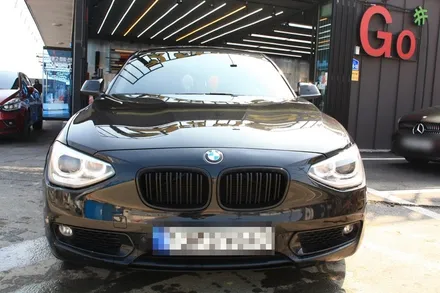 평택 안성랩핑 BMW 118d 사틴 다크 그레이 전체 랩핑 / 안성시 원곡면
