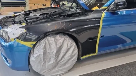 [안성 평택 랩핑 전문] BMW 750LI 전체 랩핑 / 안성시 원곡면