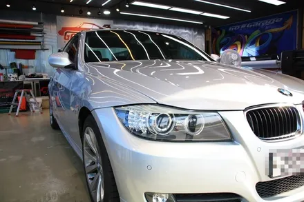 공도 안성랩핑 bmw 321i 전체랩핑 제거 잘하는 곳! / 안성시 원곡면