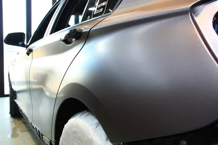 평택 안성랩핑 BMW 118d 사틴 다크 그레이 전체 랩핑 / 안성시 원곡면