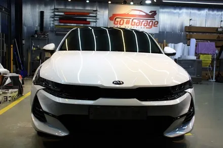 공도랩핑 안성루프스킨 기아 k5 블랙 유광으로 멋져요. / 안성시 원곡면