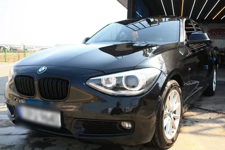 평택 안성랩핑 BMW 118d 사틴 다크 그레이 전체 랩핑 / 안성시 원곡면