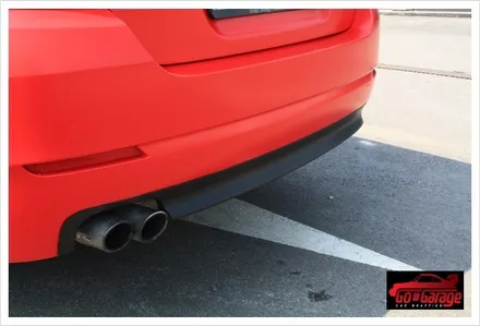 안성랩핑/평택랩핑 BMW 528i 반무광 레드 전체랩핑 시공 현장 / 안성시 원곡면