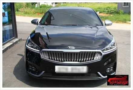 평택랩핑 공도블랙박스 안성랩핑 기아 올뉴 k7 3m 무광 실버  크롬 랩핑입니다. / 안성시 원곡면