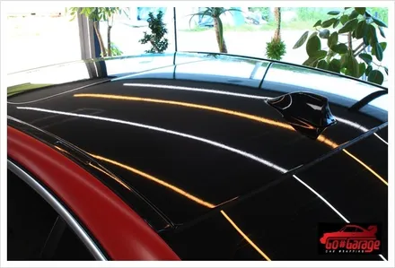안성랩핑/평택랩핑 BMW 528i 반무광 레드 전체랩핑 시공 현장 / 안성시 원곡면